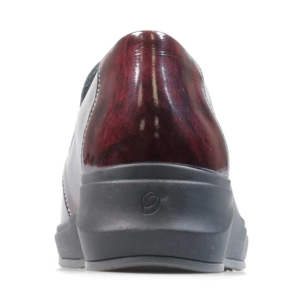 Padders Ladies Comfort 2E Fit LEWES - Burgundy Patent