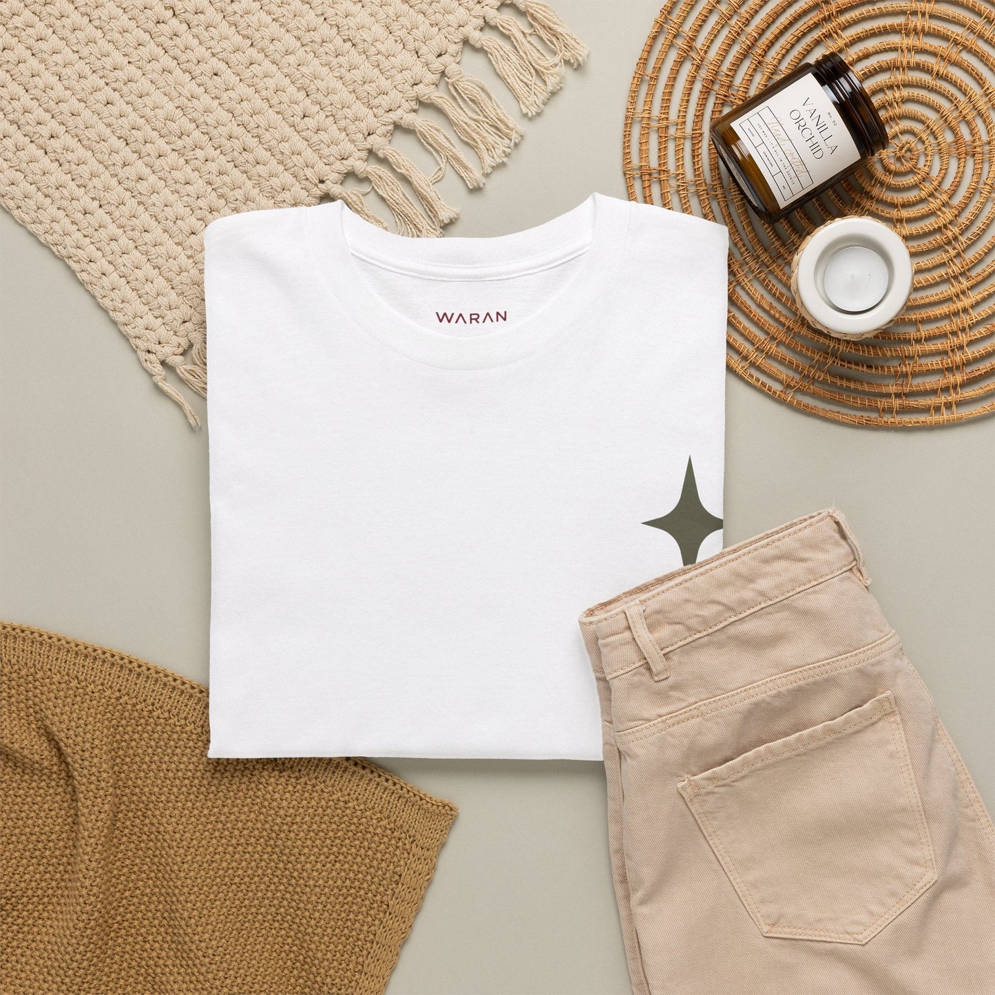 Waran Unisex Heavy Cotton Tee 180GSM