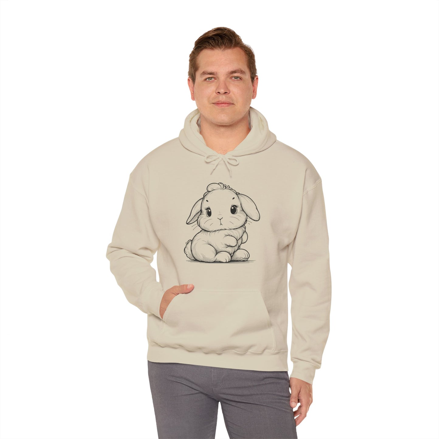 Bunny Unisex Heavy Blend Hooded Sweatshirt