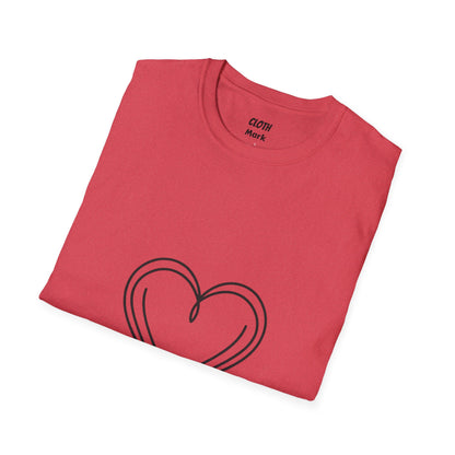 Heart Unisex Softstyle T-Shirt