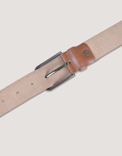Ceinture en cuir marron formelle