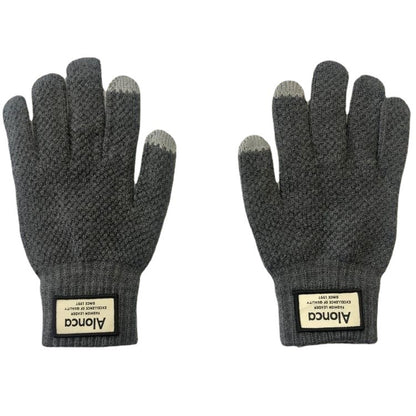 Men's knitted touchscreen electric heating gloves - view 5