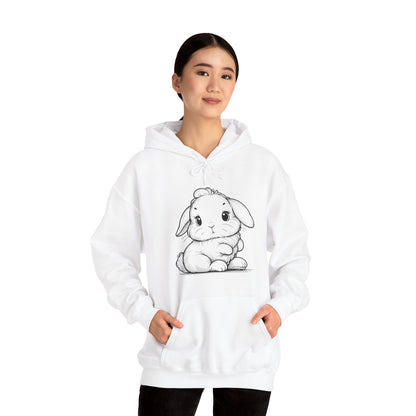 Bunny Unisex Heavy Blend Hooded Sweatshirt
