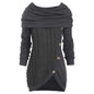 Pile pile collar hooded sweater