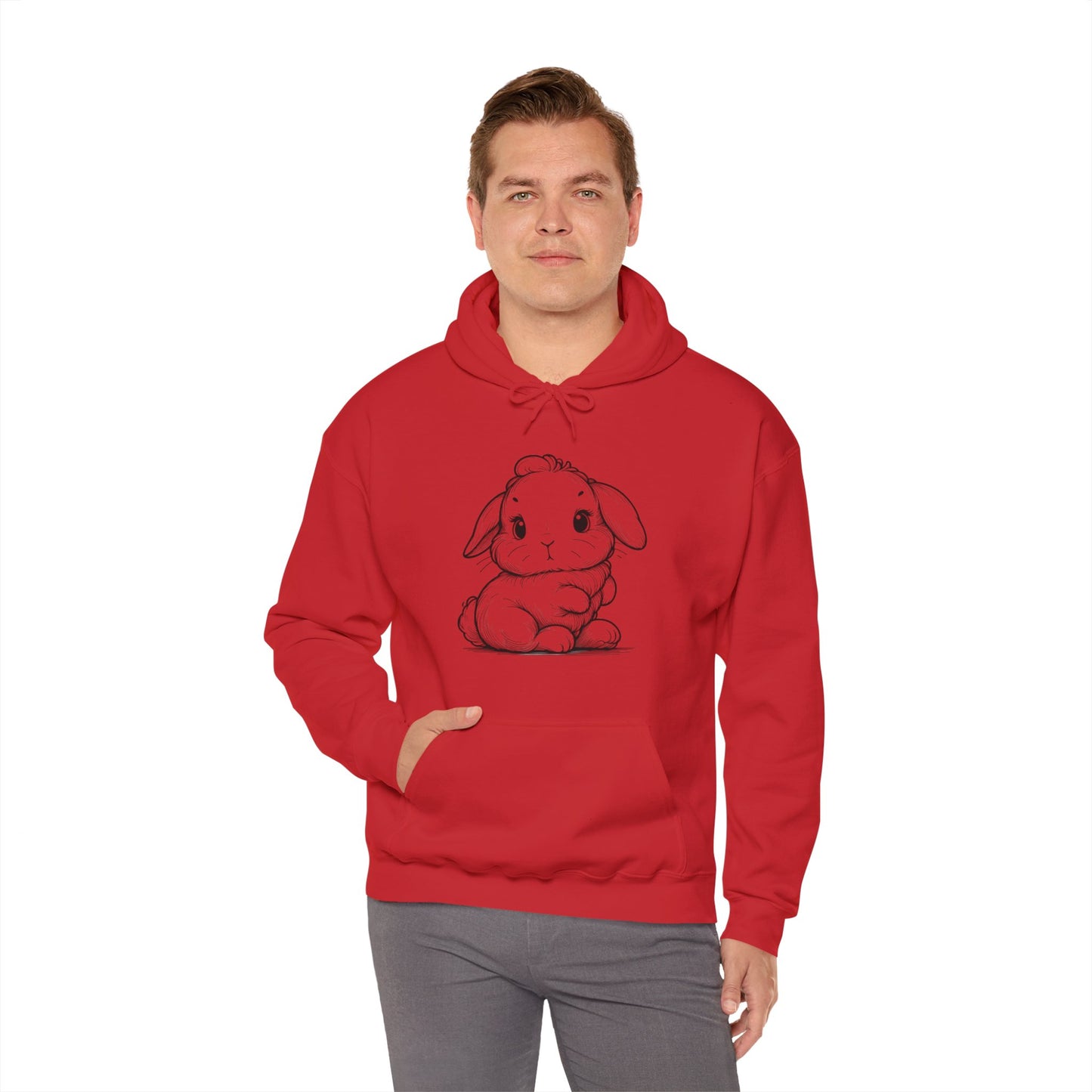 Bunny Unisex Heavy Blend Hooded Sweatshirt