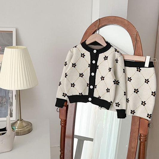 Sport Cardigan Coat Skirt