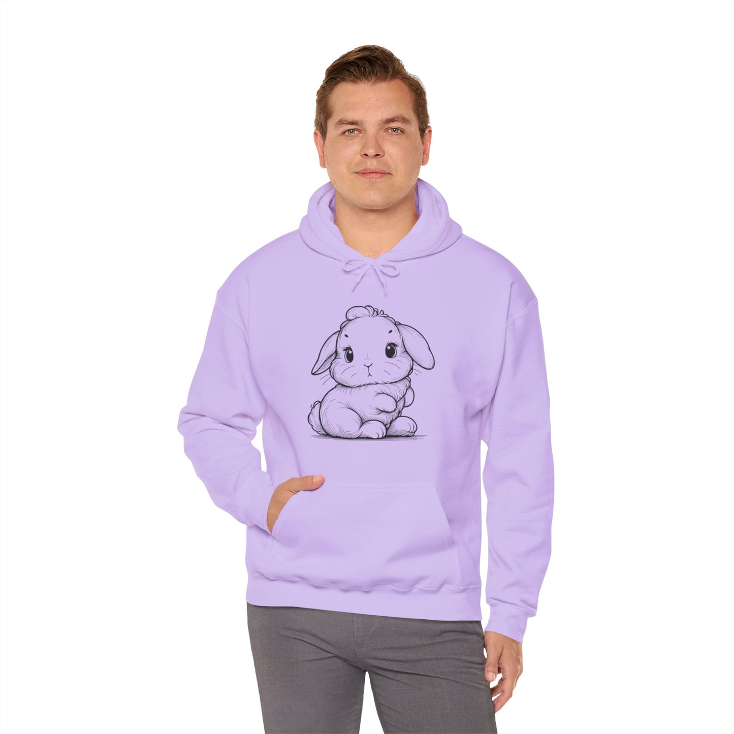 Bunny Unisex Heavy Blend Hooded Sweatshirt