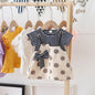 Children's dress summer princess dress short sleeve dress