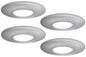 4lite IP20 GU10 Fire-Rated Downlight - Satin Chrome