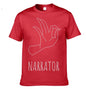 T-shirt à manches courtes imprimé gestes pour hommes – T-shirt graphique décontracté Streetwear
