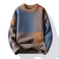 Casual Geometric Knit Sweater