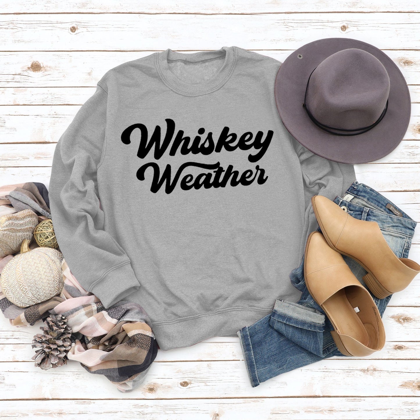 Lettered Casual Round Neck Long Sleeve Loose Sports Fashion Sweater