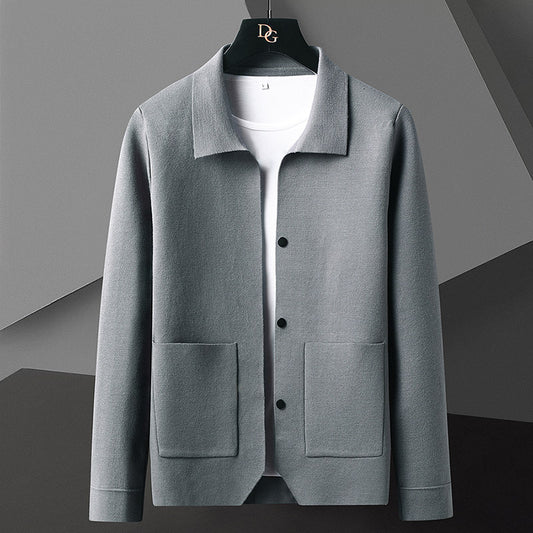 Slim Casual polo coat