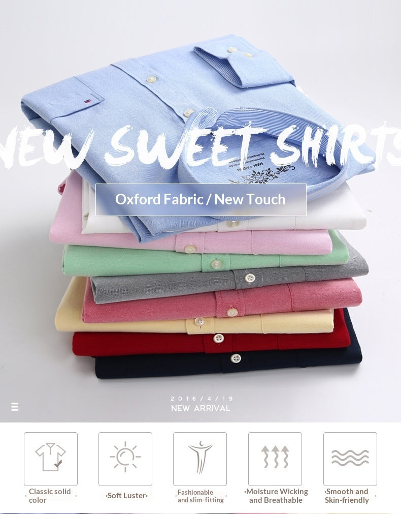 Wrinkle-Free Cotton Shirt