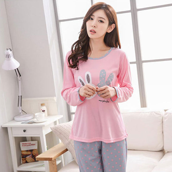 Womens Night Suit Sleepwear Pyjamas