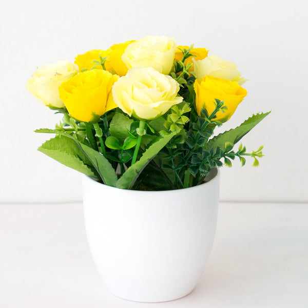 Artificial Flower Potting Decoration