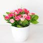 Artificial Flower Potting Decoration