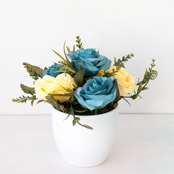 Artificial Flower Potting Decoration