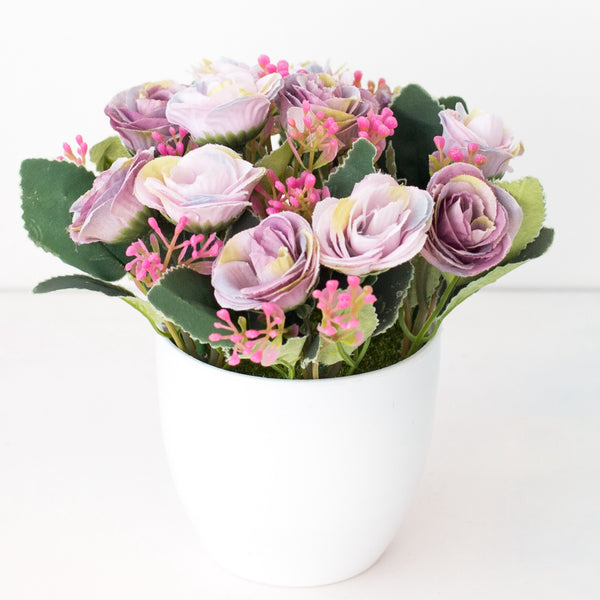 Artificial Flower Potting Decoration