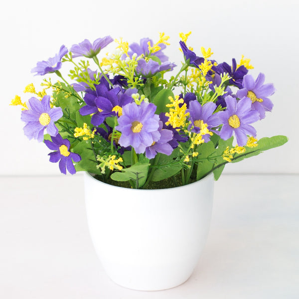 Artificial Flower Potting Decoration
