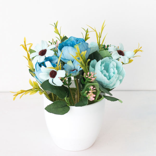 Artificial Flower Potting Decoration