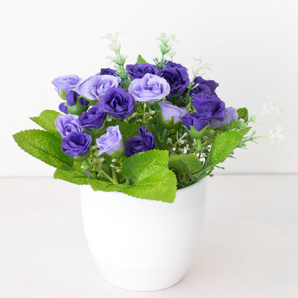Artificial Flower Potting Decoration