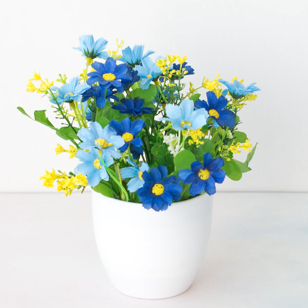 Artificial Flower Potting Decoration