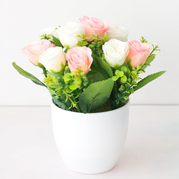 Artificial Flower Potting Decoration