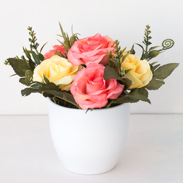 Artificial Flower Potting Decoration