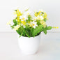 Artificial Flower Potting Decoration