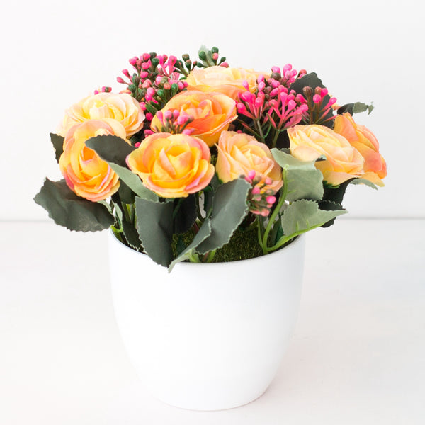 Artificial Flower Potting Decoration