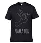 Men’s Gesture Print Short Sleeve T-Shirt – Casual Streetwear Graphic Tee
