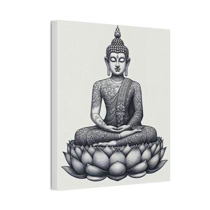 Meditative Buddha Canvas Print