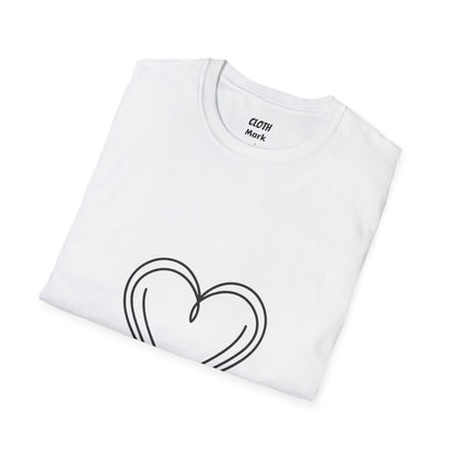 Heart Unisex Softstyle T-Shirt