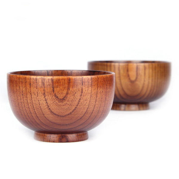 Wooden Bowl Japanese Style - Stuffs & Savers