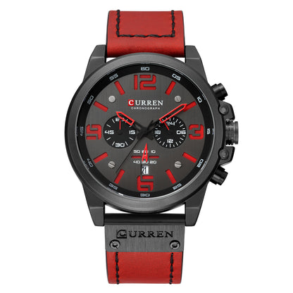 CURREN Waterproof Strap Watch