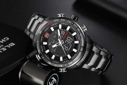 NAVIFORCE Men's Luminous Electronic Watch