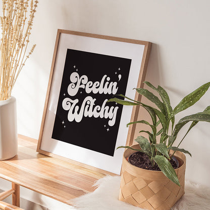 FEELIN' WITCHY BLACK PRINT