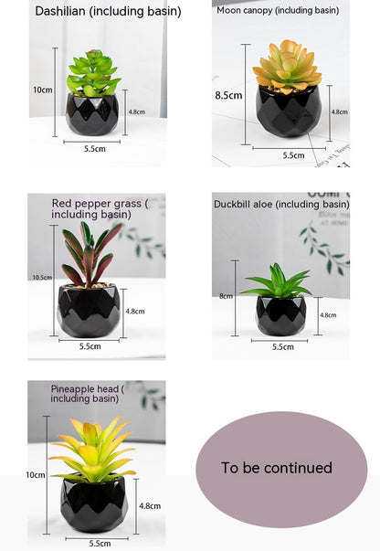 Artificial Green Plant Succulent