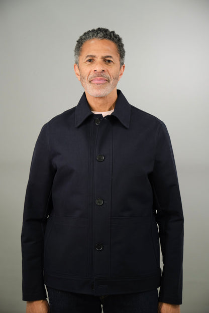 Regency Shacket - Navy Dx