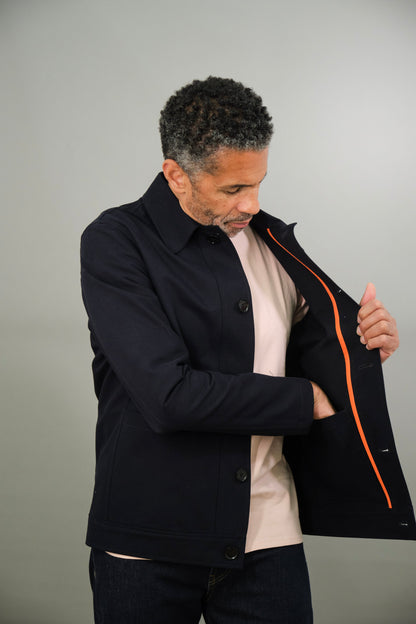 Regency Shacket - Navy Dx