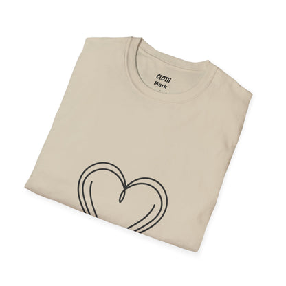 Heart Unisex Softstyle T-Shirt