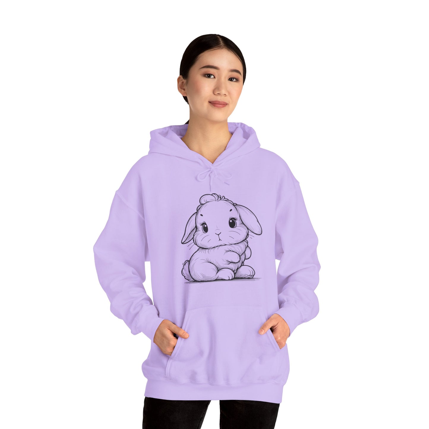 Bunny Unisex Heavy Blend Hooded Sweatshirt