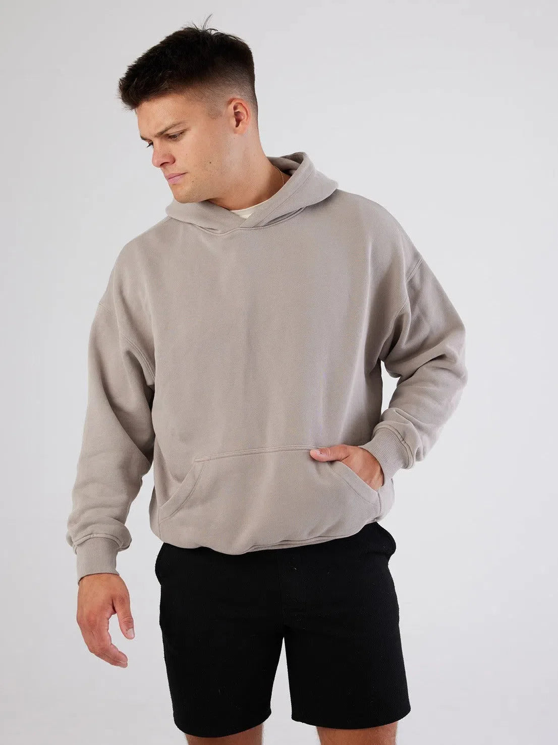 Positano Heavyweight Hoodie Beige