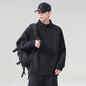 Stand Collar Casual Relaxed Men's Sweatshirt