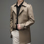 Mens Single-breasted loose Jacket