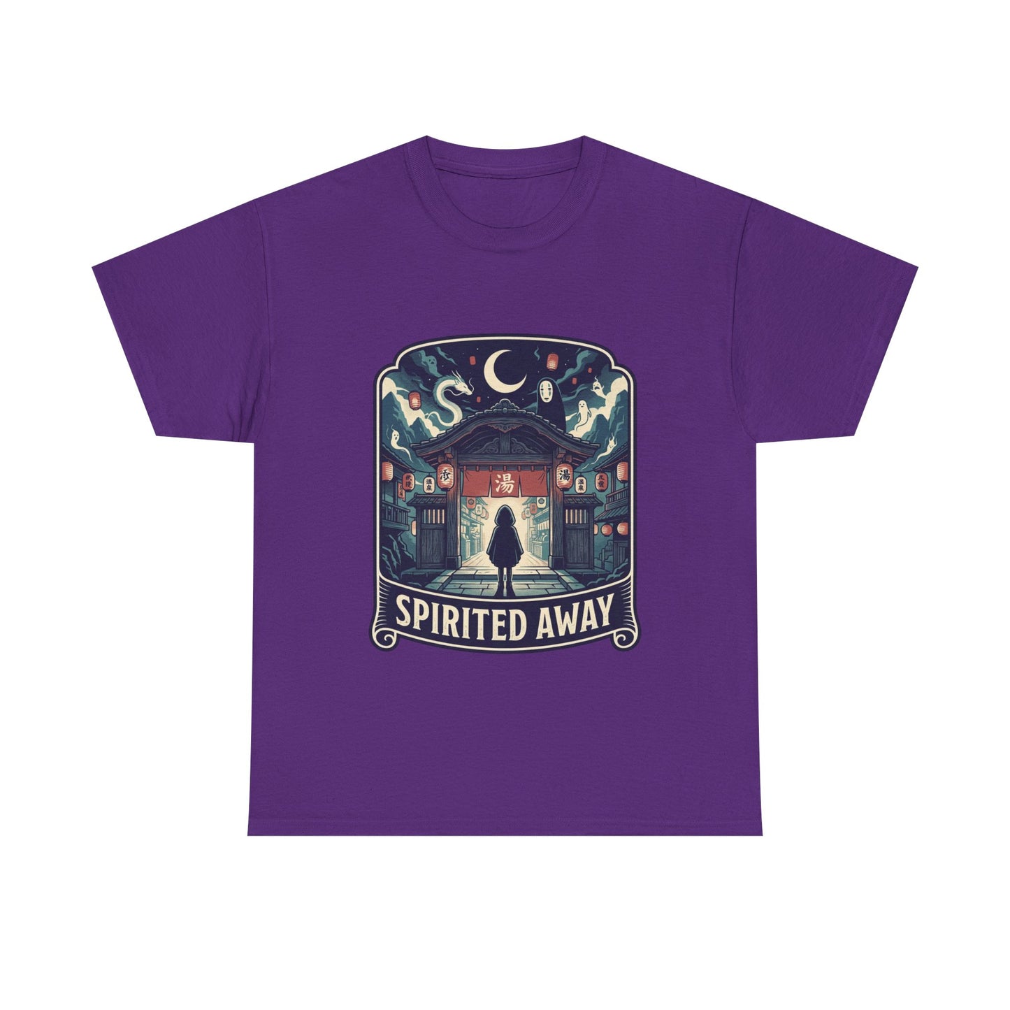 Sprited away print Unisex Heavy Cotton Tee