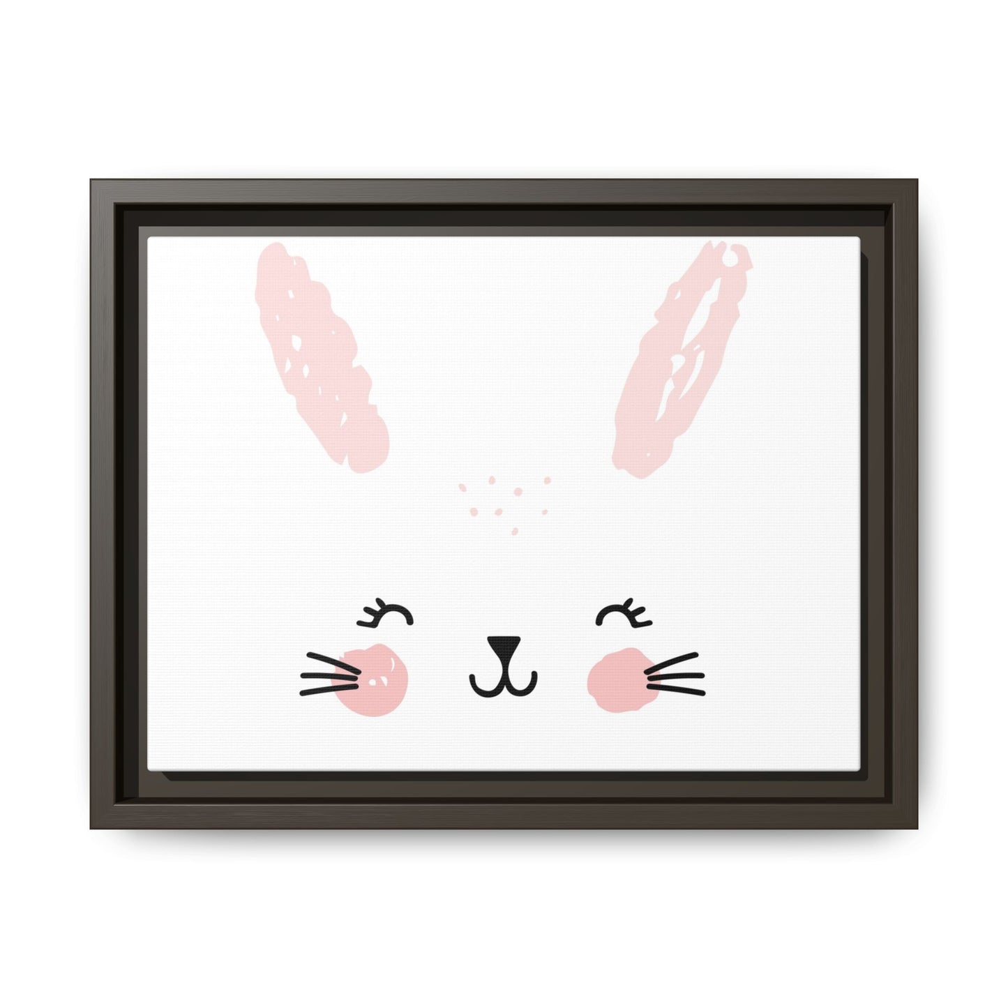 Cute Bunny Canvas Wall Art