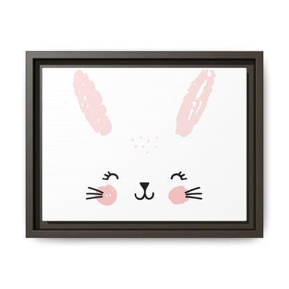 Cute Bunny Canvas Wall Art