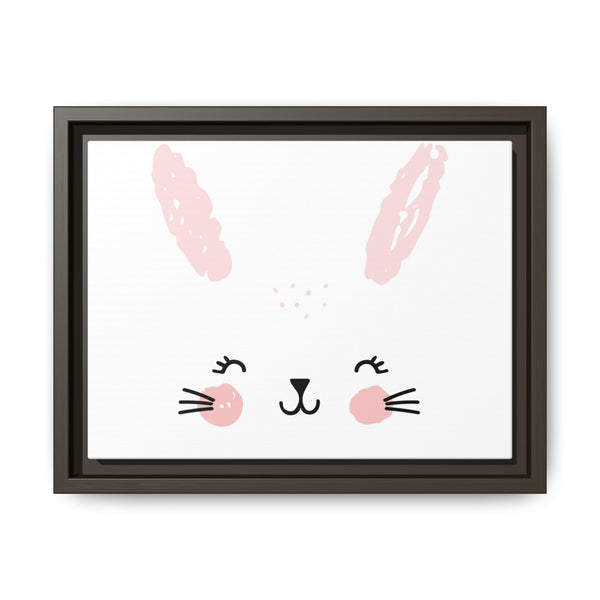 Cute Bunny Canvas Wall Art